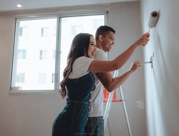 ENSAIOS de Ensaio casal em casa - O Pré wedding de Bruna & Danillo 