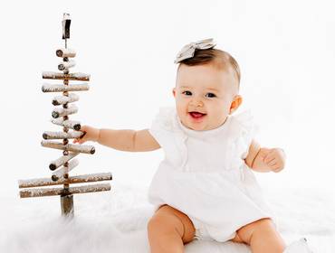 Infantil de Ensaio Infantil no Estúdio.