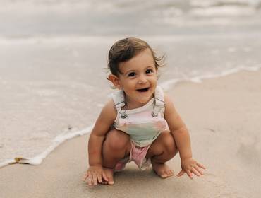 Família de Ensaio de 1 aninho na praia Barra do Sahy - São Sebastião.