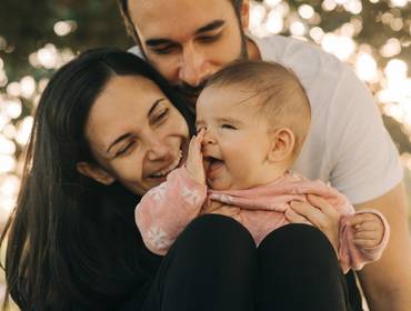 Família de Ensaio Acompanhamento - Maya 06 meses