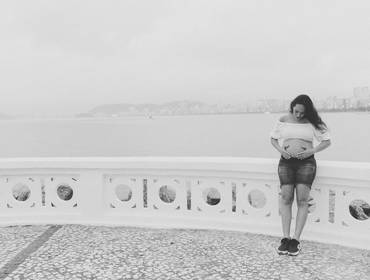 Gestante de Ensaio Gestante 