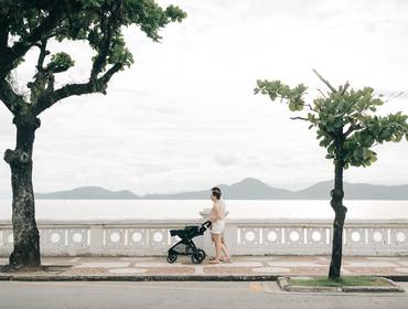 Família de Dante 4 meses - Ensaio Família
