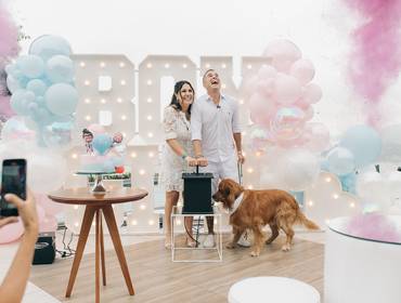 Aniversário Infantil de Chá Revelação de Sexo