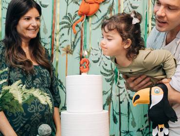 Aniversário Infantil de Festa 3 anos da pequena Maeva.