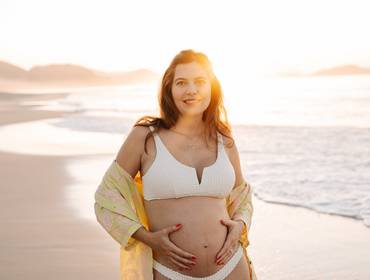 Gestante de Ensaio Gestante - Juquehy