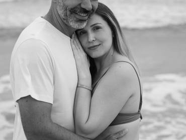 Gestante de Ensaio Gestante na Praia