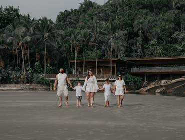 Família de Ensaio Família na Praia