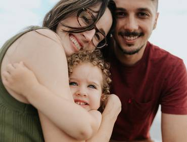 Família de Ensaio Família na praia