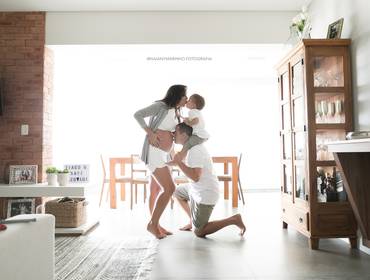 Gestante em Casa de Só falta a Luíse...