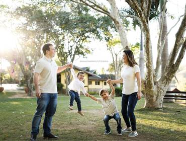 Sessão Família de Helena e Felipe - Sessão Família