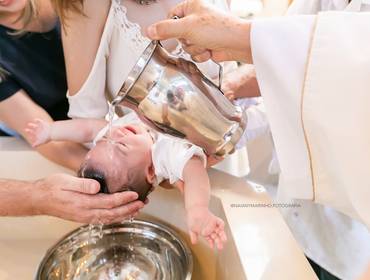 Eventos Familiares de Batizado Italo - Paróquia Santo Agostinho 