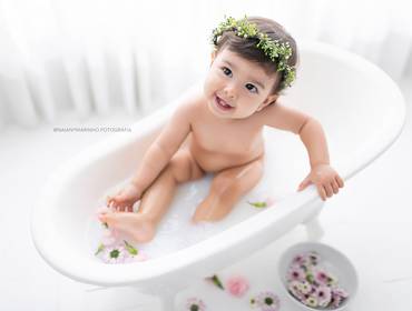 Smash The Cake de Helena - Banho de Leite