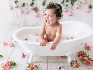 Smash The Cake de Maitê - Smash the Cake e Banho de Leite