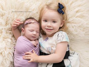 Newborn de Manuela - 11 dias