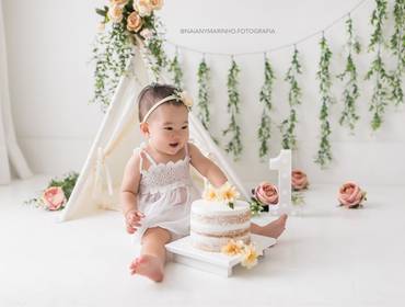 Smash The Cake de Hina - 1 aninho 