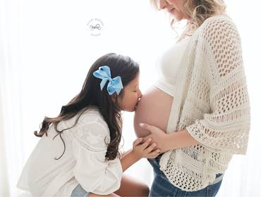 Gestante Estúdio de Fran e sua espera por Lucas