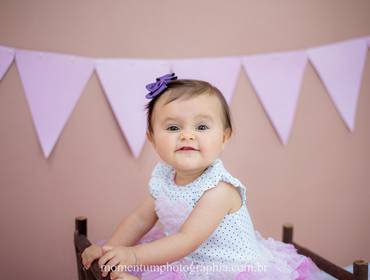 Ensaio do bebê de Isadora