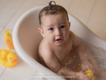 Ensaio do bebê de Cauã - 9 meses