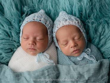 Newborn de Pedro e Felipe