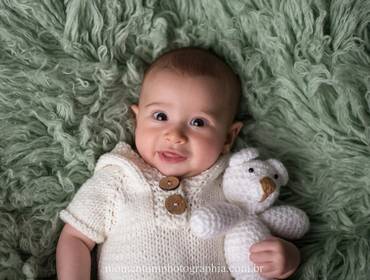 Ensaio do bebê de Antônio