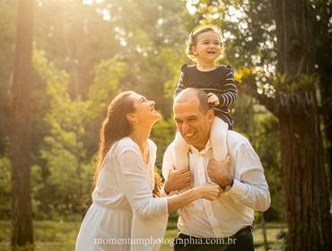 Ensaio de Família de Mariana, Monique e Rafael