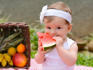 Ensaio do bebê de Manuela