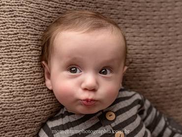 Ensaio do bebê de Heitor