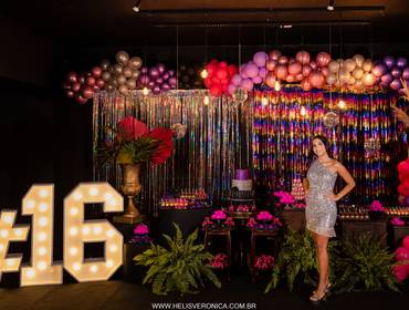 Aniversários de Kalyla 16 anos
