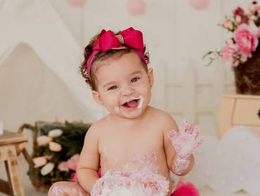 Smash the Cake de Julia 1 aninho