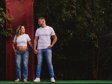 Gestante de À Espera do Dom