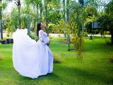 Grávidas, lindas e poderosas de Vivian + Sidney + Vitor = Liz