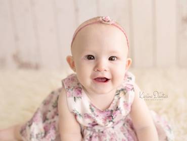 Ensaio Bebê de Ensaio Bebê - Carolina, 8 meses