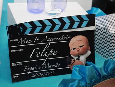 Aniversários de Felipe 1 ano - 26.08.2018