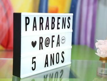 Aniversários de Rafaella 5 anos - 03.11.2018