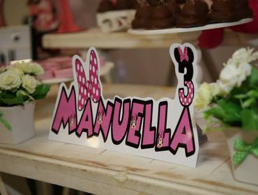 Aniversários de Manuella 3 anos - 15.04.2019
