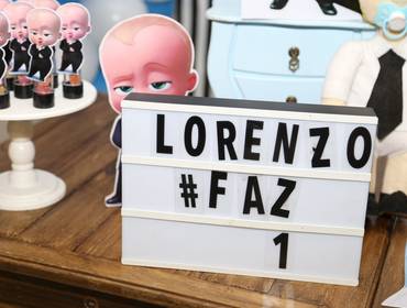 Aniversários de Lorenzo 1 ano - 07.09.2019