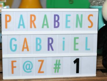 Aniversários de Gabriel 1 ano - 17.10.2020