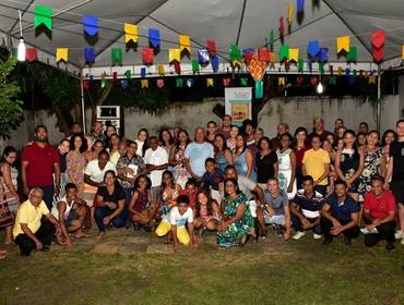 Encontro de familia  de  Familia -  um encontro de varias gererações