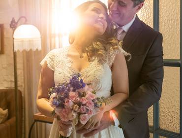 CASAMENTOS de Casamento Casinha Quintal - Rossana e Marcelo