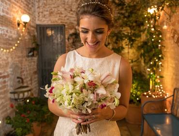 CASAMENTOS de Casamento Casinha Quintal - Bruna e Daniel