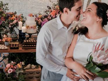 CASAMENTOS de CASAMENTO CLARA E LUCAS - CASINHA QUINTAL - SP