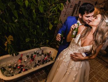 CASAMENTOS de CASAMENTO MARINA E FELIPE - CELEIRO QUINTAL