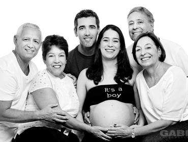 Família de Ensaio com Avós