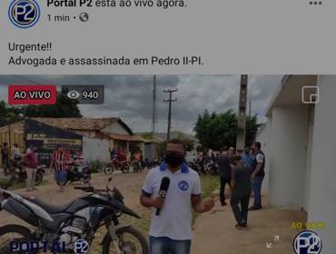 ASSASSINATO de Advogada assassinada na cidade de Pedro 2° PI