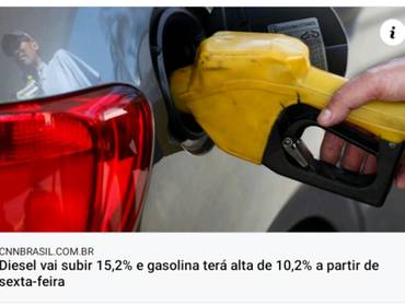 Petrobras anúncio . de AMANHÃ (19) NOVO AUMENTO NOS COMBUSTÍVEIS.