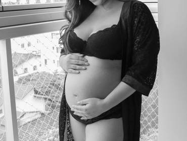 Gestante de Ensaio Gestante Tayna