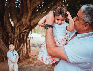 Família de Florisvaldo e Maiara