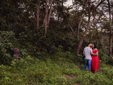 Gestante de Theia e Weliton