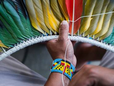 Imateriais do Brasil de Galerias etnográficas