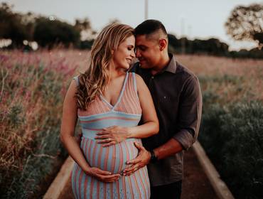 Gestante de Esperando a Lais